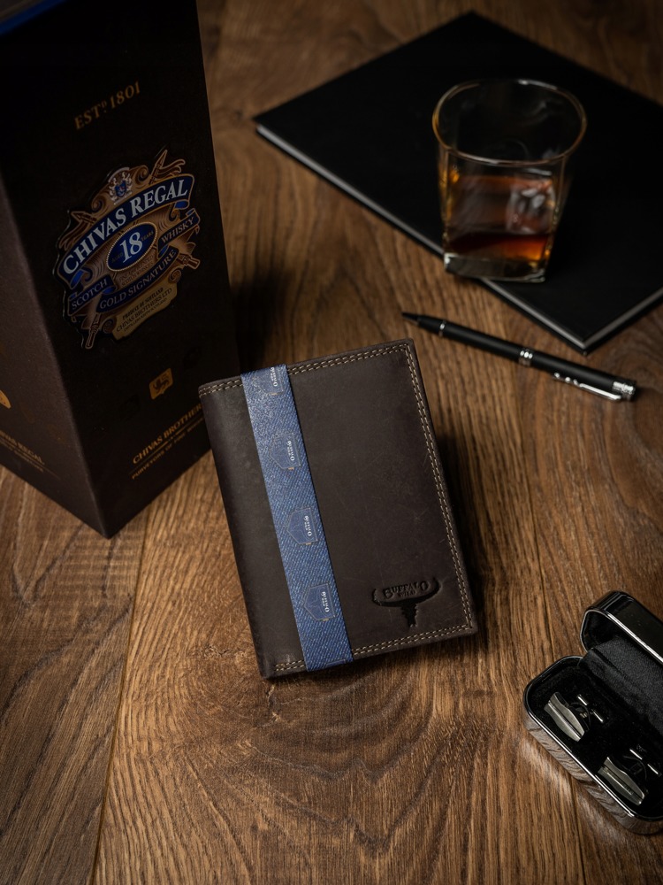 Гаманець чоловічий Buffalo Wild N4-B-MHU BROWN Гаманець чоловічий Buffalo Wild N4-B-MHU BROWN